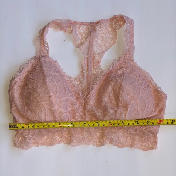 Auden Pink Lace Bralette - Picture 3 of 4
